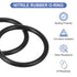 MECCANIXITY Nitrile Rubber O Ring 0.39" OD 0.28" ID 0.06" Width NBR Sealing Gasket Washer Seal for Faucet Plumbing,