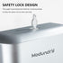 200 Wall Mount Paper Towel Dispenser, Multifold Hand Towel Dispenser with Smart Lock, Adhesive No-Drill or Screw