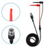 AUTOUTLET P6100 Universal Oscilloscope Probe with Accessories Kit - 100MHz Clip Probes with BNC to Minigrabber Test Lead