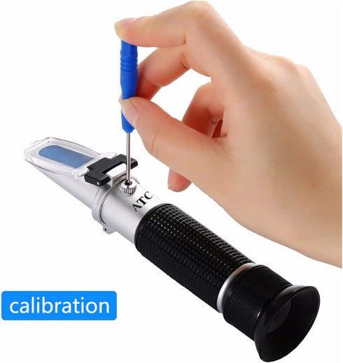 VGVGV 1.000-1.120 0-32% Brix Refractometer, Beer Wort Refractometer Specific Gravity Brix Differential Refractometer