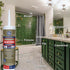 GE Advanced Silicone Caulk, 100% Waterproof, 10 oz Cartridge, Clear, for Kitchen & Bathroom