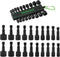 SWANLAKE 20PCS Power Nut Driver Set for Impact Drill, 1/4 Hex Head Drill Bit Set, SAE and Metric