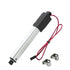 3 Inch Stroke Micro Linear Actuator, DC 12V, 42.2lbs/188N Speed with Mounting Brackets for Home Automation