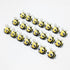 Cute Bee Push Pins Decorative Thumbtacks - JruiZhp 20 Pcs Creative Drawing Pins for Office Accessories, Whiteboard