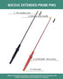 Multimeter Leads, Insulated Test Probe Needle Point Wire Testing Probes, Automotive Extra Sharp Long Reach Prod for Standard 4 mm Test Leads Kit, 600V CAT III
