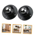 8pcs Zerodeko Mini Swivel Casters Self Adhesive Rolling Carts Wheels for Kitchen Appliances