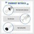 12 Pack Plastic Syringe with Cap, Oral Syringe Measuring Tools for Scientific Labs, Dental Irrigation, Feeding Pets