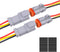 2Pack 3-Pin Waterproof DT Connector, Male and Female Wire Connectors with 16AWG Wires and Heat Shrink Tubes