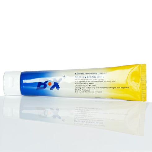 BX-303 FM Multi-Purpose Food Grade White Lubricating Grease (113g/4oz) - NSF &