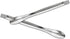 15 Pcs 3 in 1 Micro Lab Spatula Stainless Steel Lab Spoon for Reagent Sampling, Mixing, Measuring 105/125/140mm Set