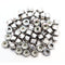 STORMCUBE #10-32 Nylon Insert Hex Lock Nuts 50 Pack 304 Stainless Steel Self-Locking