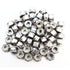 STORMCUBE #10-32 Nylon Insert Hex Lock Nuts 50 Pack 304 Stainless Steel Self-Locking