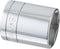 SK Hand Tool 41132 1/2 in. Drive 6 Point Standard Chrome Socket, Cold Forged Steel with SuperKrome Finish