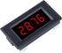 Mini Digital DC Voltmeter, 4 Digit Voltage Tester Meter with Red LED Display Panel, 79x43x24 mm for Various Battery