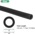 5/32"(4mm) 9/32"(7mm) 11ft(3.5 M METERXITY Silicone Tubing, ID x OD Silicone Rubber Vacuum Tube, M) High Temp Water Air