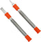 2-Piece Hammerless Cold Chisel and Center Punch Set, Spring Loaded Rivet Removal for Metal Wood