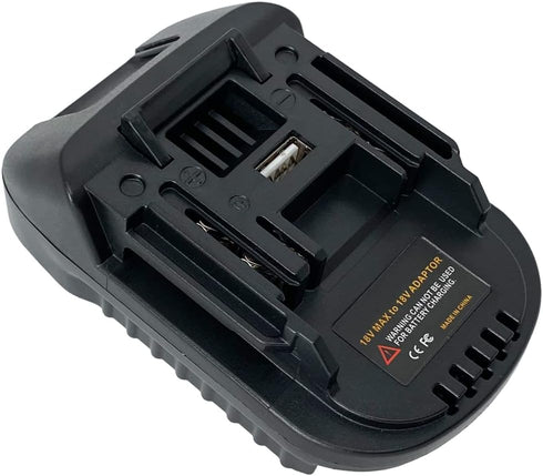 USB Battery Adapter for Makita 18V Lithium-ion LXT Cordless Tool, Convert Bosch 18V Li-ion Battery to Makita 18V