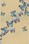 Tree-Free Greetings Blue Butterflies in Flight All Occasion Cards, 12 Recycled 4x6 Cards & Envelopes