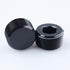 1" NPT Male Socket Allen Head Plugs Aluminum Black, 2 Pack