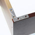 10Pack(60x60mm) Stainless Steel L Shape Flat Corner Brace Bracket for Wood, Metal Fixing Joining Support Brace
