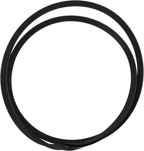 SEWACC Salon Chair Rubber Ring Base Floor Protector Gasket 45cm, Barber Chair