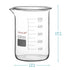 stonylab Glass Beaker, 1 Pack Borosilicate Glass Graduated Low Form Griffin Beaker with Pouring Spout, 500 ml