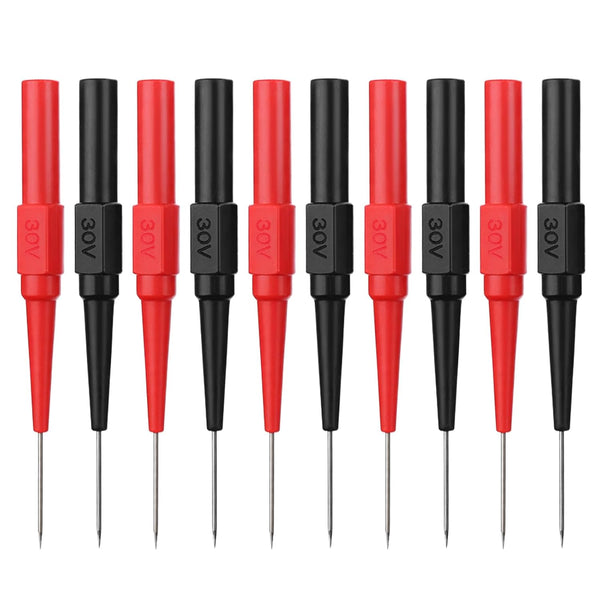 Amabro 10 Pack Test Back Probe Pin, Back Probe Kit with 4mm Banana