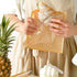 21x25cm Packaging 100pcs Kraft Paper Bread Bags Grease-resistant Bakery Pouches for Sandwiches Cookies Pastries