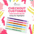 Swanson Christian Products Bible Highlighters Pack, Multi Colors, No Bleed (6)
