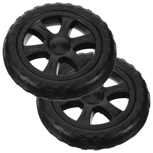 2Pcs 6.69In Replacement Shopping Cart Wheels for Folding Grocery Trolleys Durable Smooth