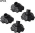 Lioaeust 4 Pack 13Mm 15Mm 16Mm Diameter(16mm) Camping Chair Leg Foot Pads, Anti-Sink Protection Mats Non-Slip Ground