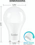 GU24 Dusk to Dawn Outdoor Light Bulbs, A19 LED, 10Watt (90Watt Equivalent), 2700K, 4 Pack