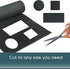 NATGAI Sponge Neoprene Without Adhesive Foam Rubber Sheet, Cut to Multiple Dimensions, 1/4" Thick x 17" Wide x 80" Long