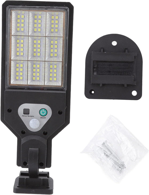 Haofy Solar LED Street Light, 72 LED Motion Sensor, Dusk to Dawn, 3000LM Solar Powered Security Lights for Garden Yard