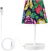 ALAZA Bedside Lamp Tropical Fruit Rose Apple Table Lamp for Bedroom Desk