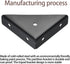 4 SJ2-WDQ-4P Pcs Trapeziform Angle Brackets, Shelf Brackets Heavy Duty Triangular Bracket Fastener, Cold Rolled Steel