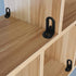 Rierdge 24 18x18x30mm (1.2 Inch Pcs Slotted L Brackets Heavy Duty, Adjustable L-Shape Corner Brace, Metal Right Angle