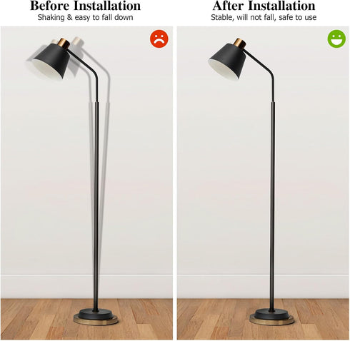 Counterweight Lamp Base Weight Loader Floor Lamp Base Rounded Lamp Chassis Light Weight Parts Stand Accessories