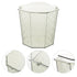 Countertop BESPORTBLE Mini Trash Can with Swing Lid Compact Lightweight Desktop Waste Bin for Office Kitchen Bathroom
