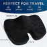 Generic Travel Seat Cushion Memory Foam U-Shaped Pillow for Chair Cushion Pad Car Office Hip Support Massage Orthopedic