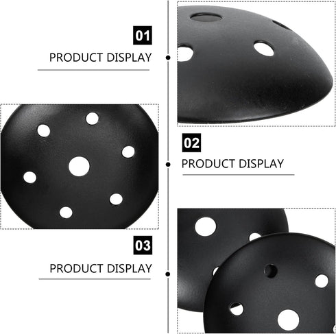 4pcs Cabilock Ceiling Light Cover Plates Chandelier Plates Desktop Lamp Bases Pendant Lamp Chassis Easy Install
