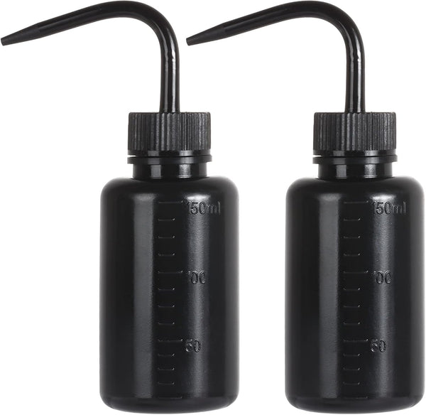 Oubest 2pcs Small Squeeze Bottles 150ml 5oz Wash Bottle Ldpe Plastic Squirt