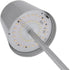 Dimmable TOPINCN, High Brightness LED Touch Modern Simple, Rechargeable Cordless for Restaurant Bar (Silver)