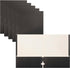 Better Office Products Two Pocket Portfolio Folders - 50-Pack, Black, Letter Size Paper Folders