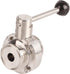Valve, Wide Application Stainless Steel Valve Quick Connecting for Dairy (OD 19mm
