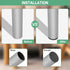 30 Pack 1.9" M METERXITY Round Plastic Plug, OD Furniture Tube Inserts Pipe Hole End Caps for Tubing Post/Glide Insert