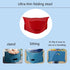 Travel Foot Rest for Airplane Long Flights,Portable Folding Under Desk Foot Stool,Relieves Back & Knee Pain,Comfortable