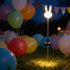Easter Solar Garden Lights Outdoor, Bunny Shaped Solar Stake Light Waterproof, Easter Decorations, Cute rabbit Lighting
