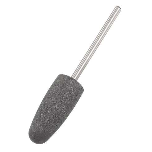 uxcell Silicone Rubber Grinding Buffing Wheel, 120 Grits, 10mm Dia Cone Shape Polishing Head for Electric Rotary Tool