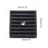 PATIKIL Rubber Anti-Vibration Pads, 4 Pcs Vibration Isolation Mats with Hole 3" x 3" x 0.8" for HVAC, Air Conditioner, Air Compressor, Washer, Dryer, Black
